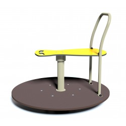 Le manège - vue de face - structure de jeu extérieur - Ouno by Proludic